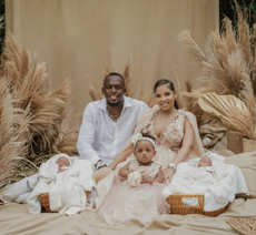 Usain Bolt's family.