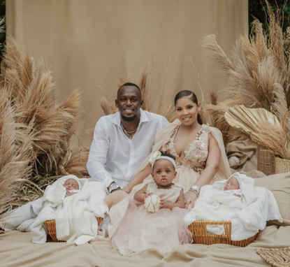 Usain Bolt's family.