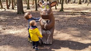 Gruffalo Trail keeps two toddlers engaged