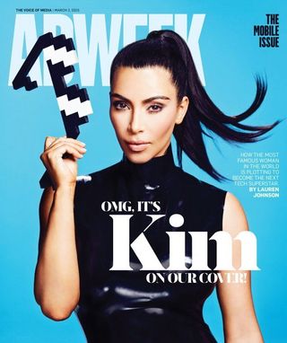 Kim Kardashian AdWeek Magazine Cover