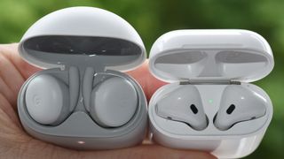 Google Pixel Buds A-Series with Apple AirPods