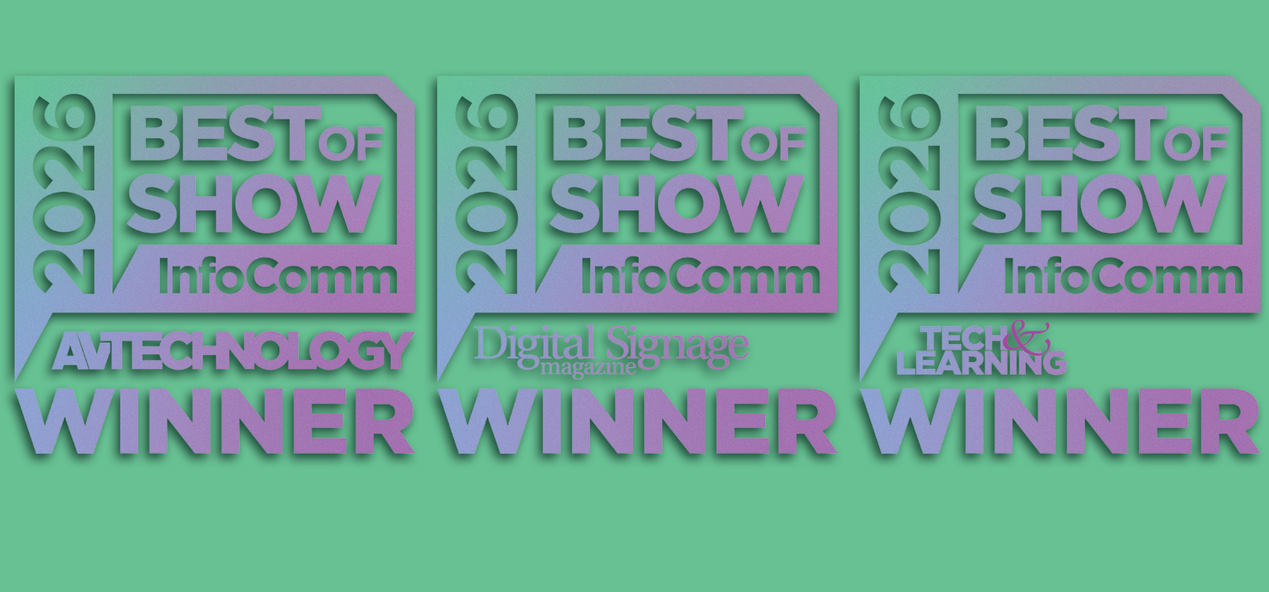 Best of Show InfoComm 2026 Winners