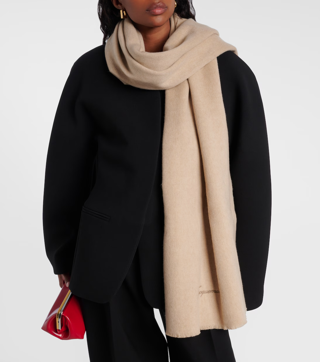 Jacquemus, Wool and Cashmere Scarf