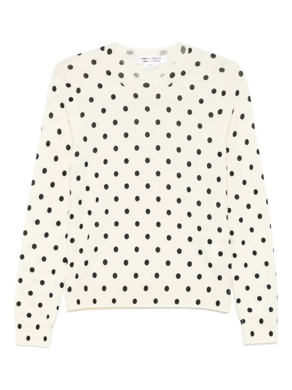 Polka-Dot Sweater | S