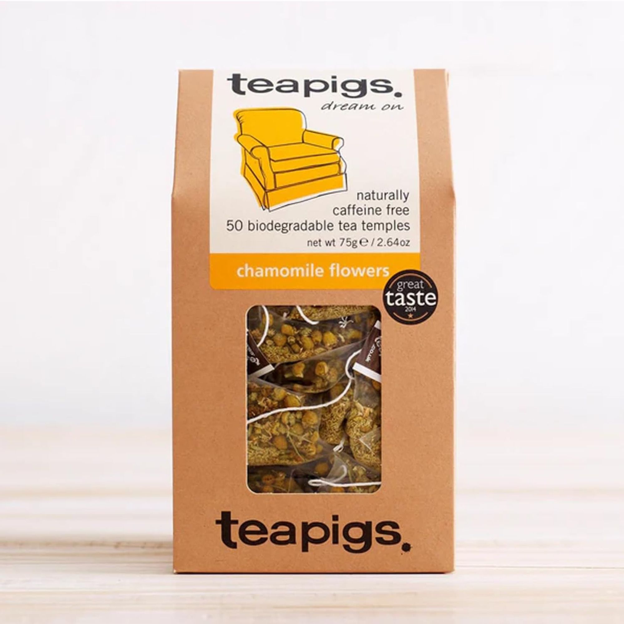 chamomile flower teabags