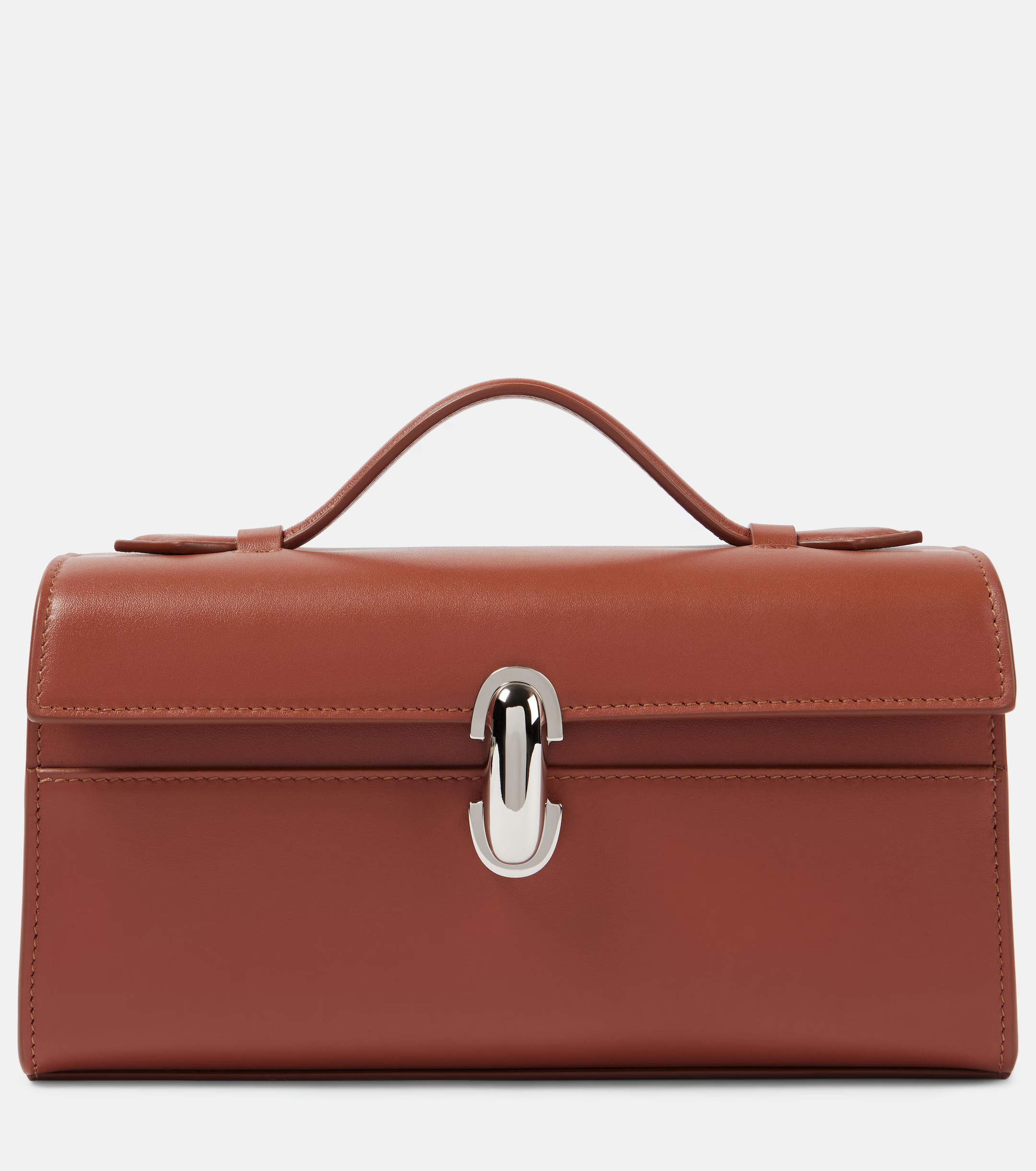 Savette, Symmetry Pochette Leather Tote Bag