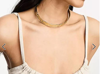 Mango choker in gold |$29.85/£22.99 |Asos