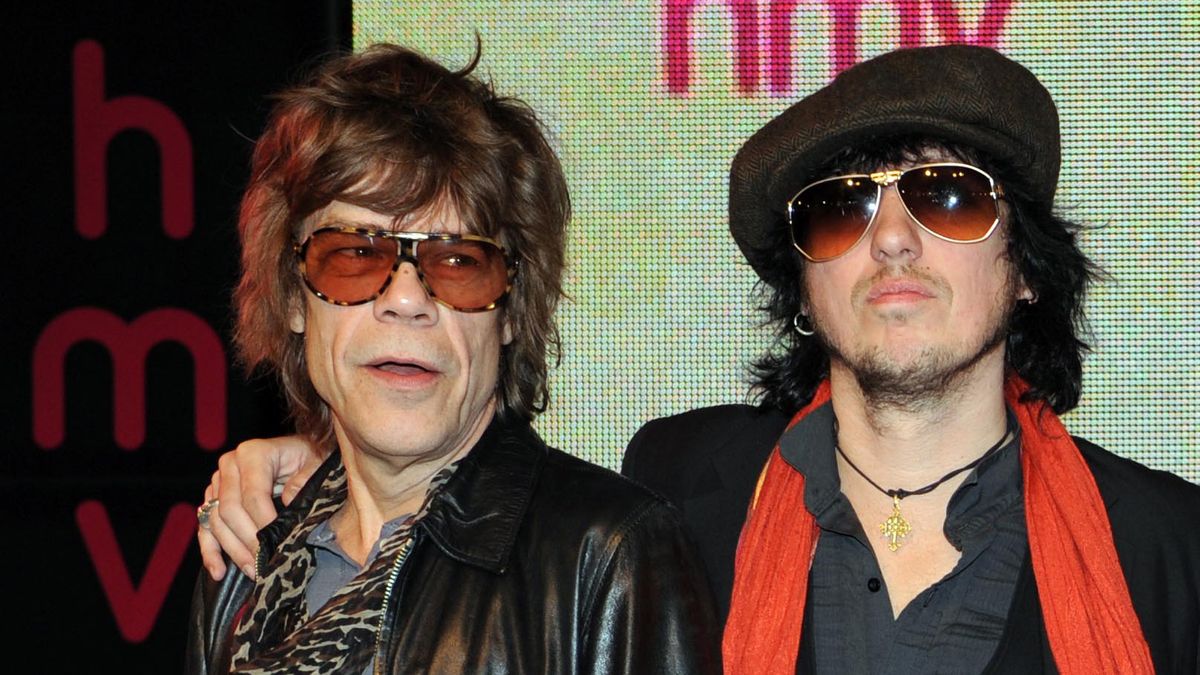 David Johansen and Sami Yaffa in 2009