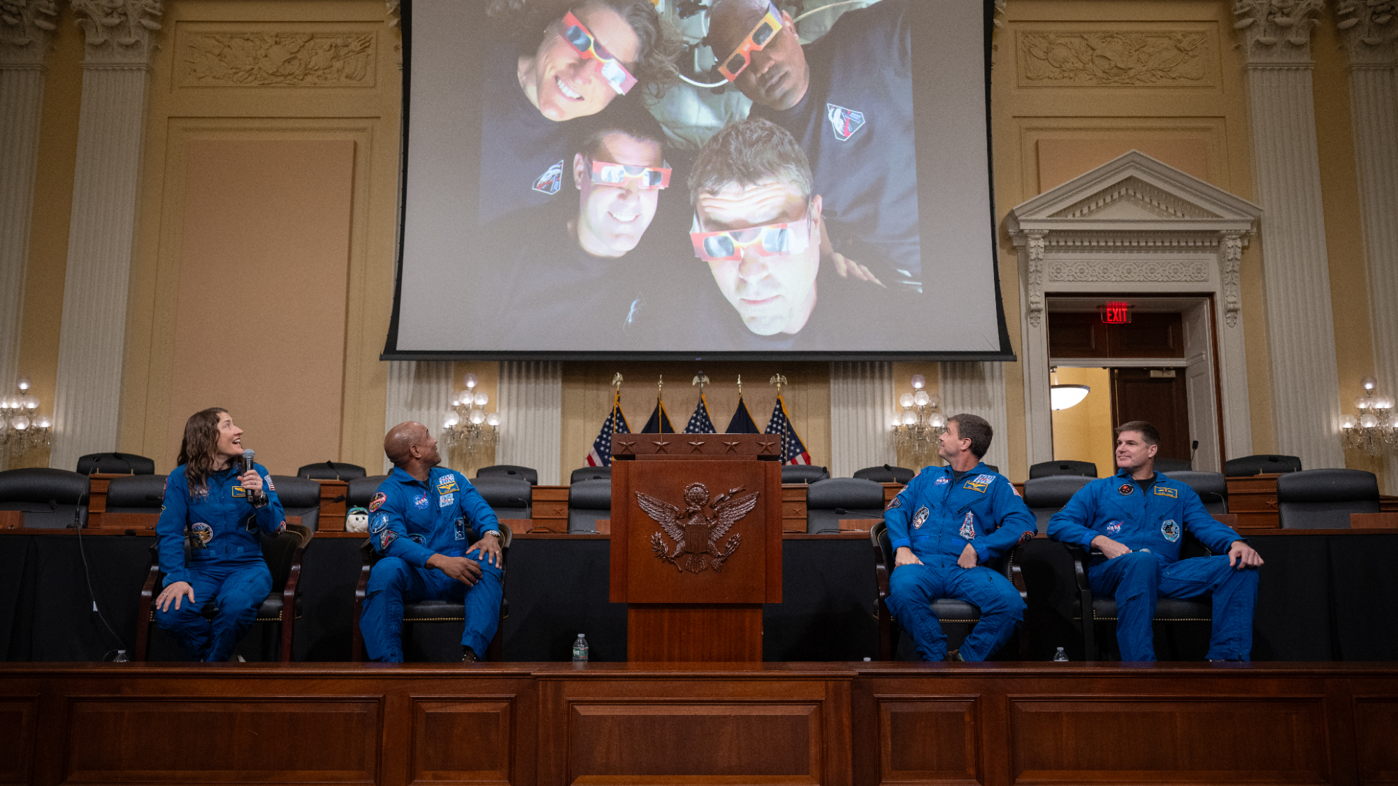 Artemis moon astronauts visit Capitol Hill photo of the day for July 6, 2026