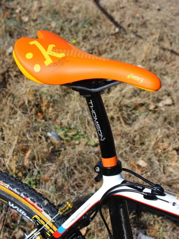 Conveniently for Jones, fi'zi:k makes all of its test saddles with orange covers.