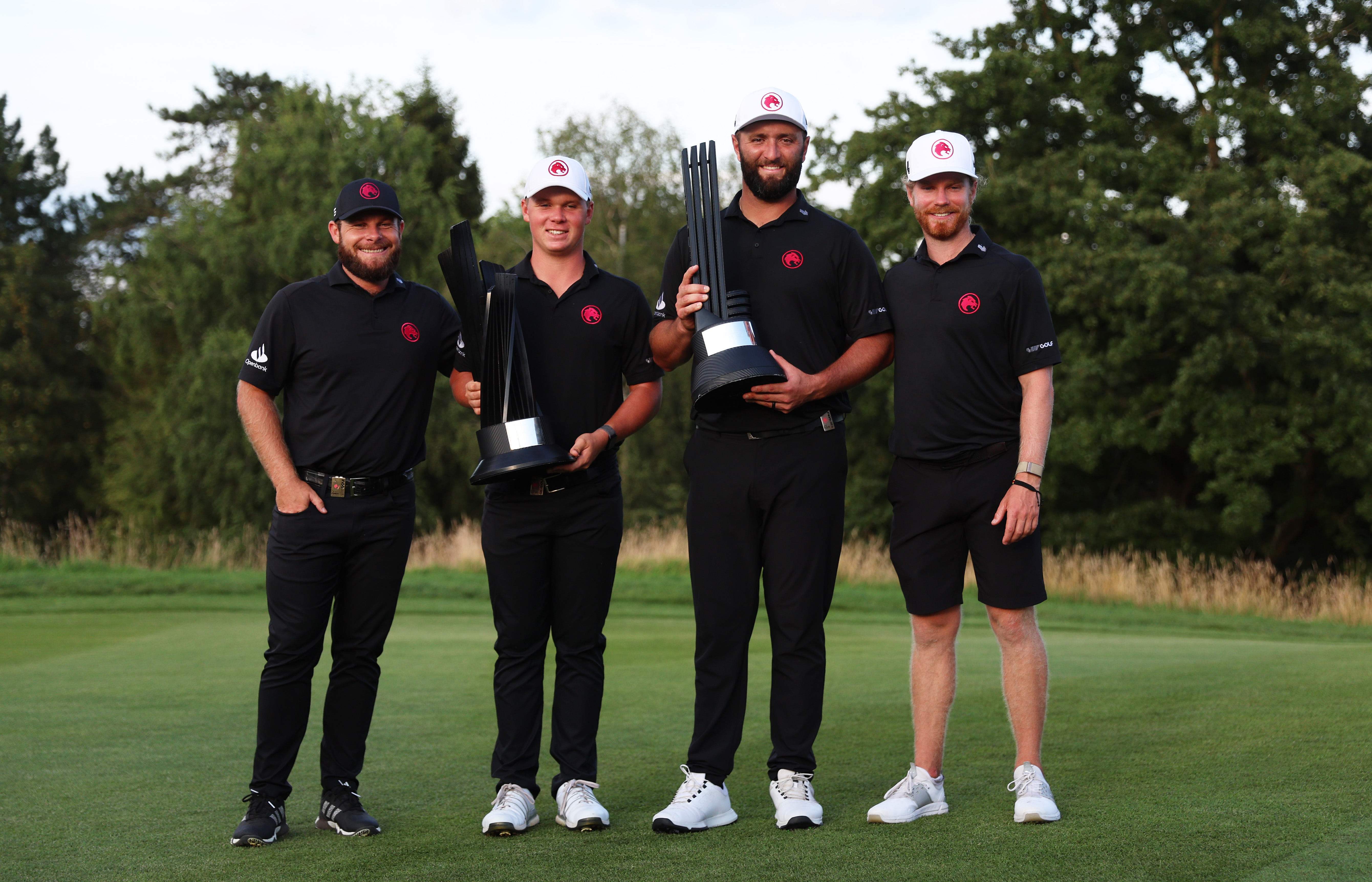 Legion XIII GC celebrate their LIV Golf UK win