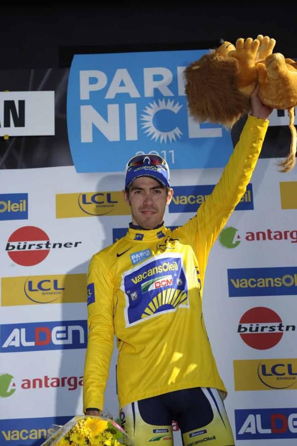 Thomas De Gendt (Vacansoleil-DCM) is overall leader.