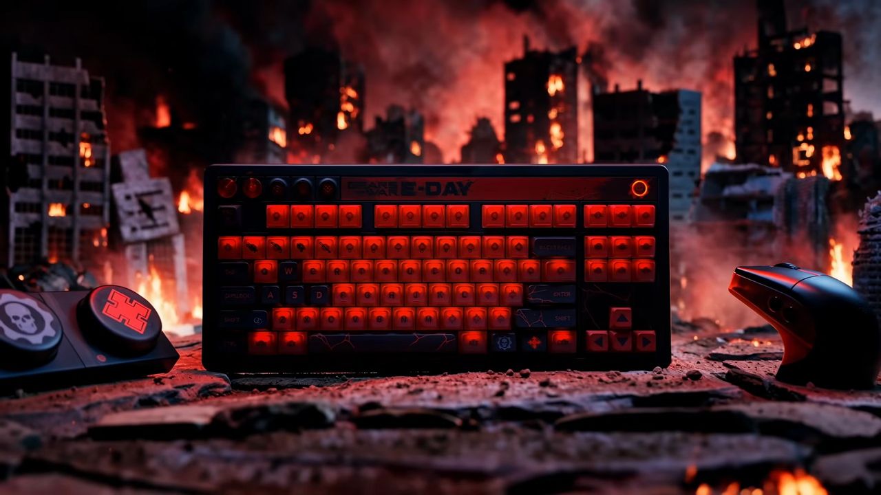 8BitDo Gears of War keyboard and mouse