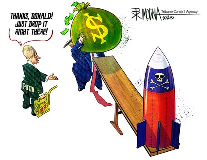 Political cartoon