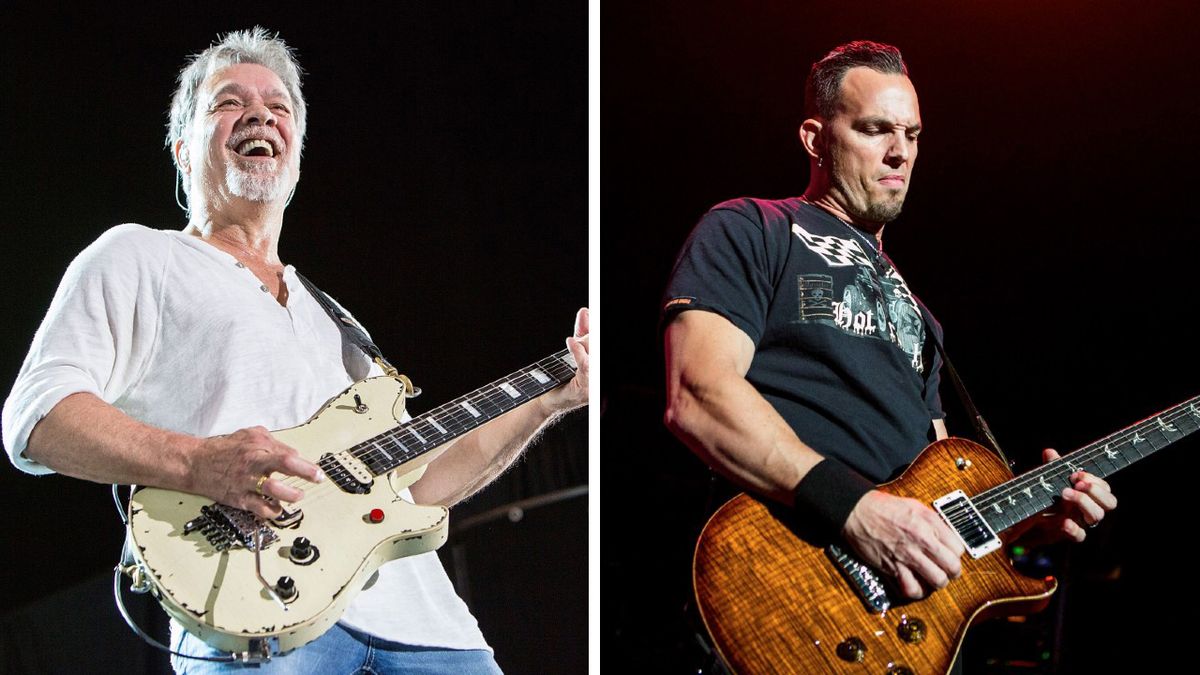 Eddie Van Halen once gifted Mark Tremonti an electric guitar backstage ...