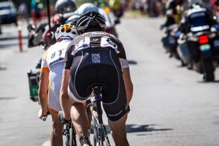 One last time for Jens Voigt on stage 7 of the USA Pro Challenge