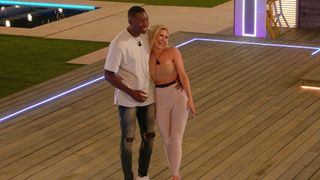 Love Island 2021 - Chloe Burrows couples up with Aaron Francis.