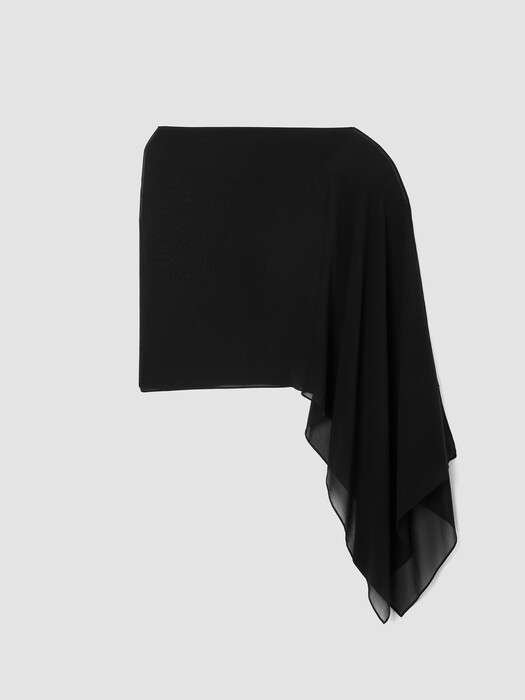 Sheer Silk Georgette Wrap