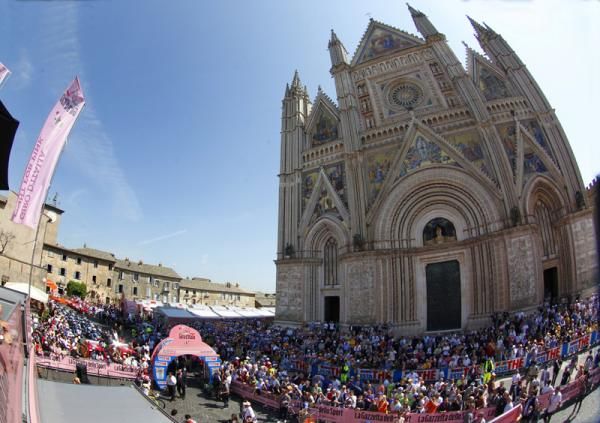 The start in Orvieto