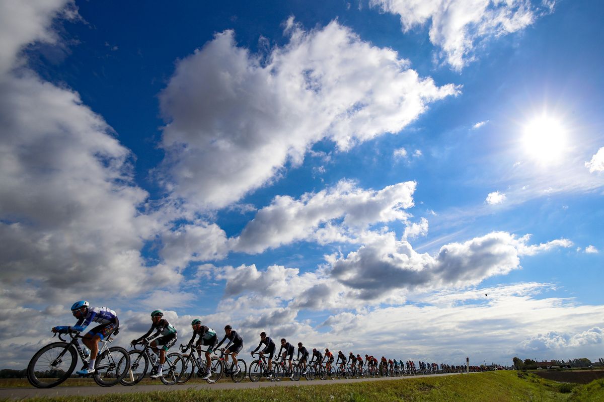 A stunning view of the riders