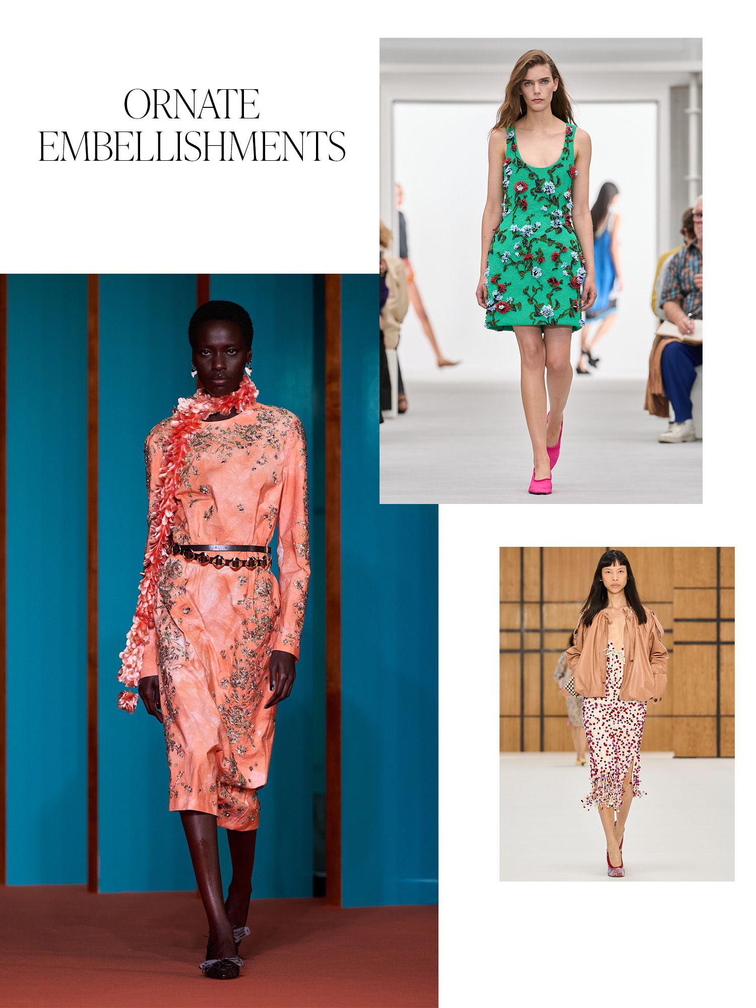 Dress trends on the spring/summer 2027 runways.