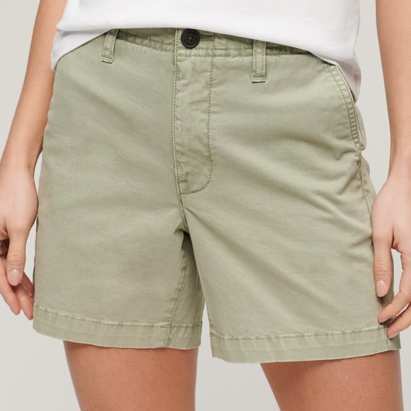 Superdry Classic Green Chino Shorts