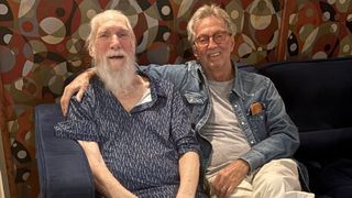 Steve Cropper and Eric Clapton