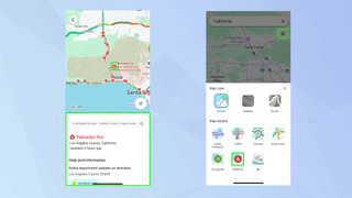 How to report wildfires in Google Maps using Crisis Alerts