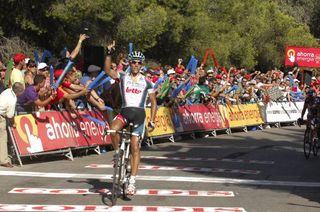 Philippe Gilbert (Omega Pharma-Lotto) is in splendid form at the moment.