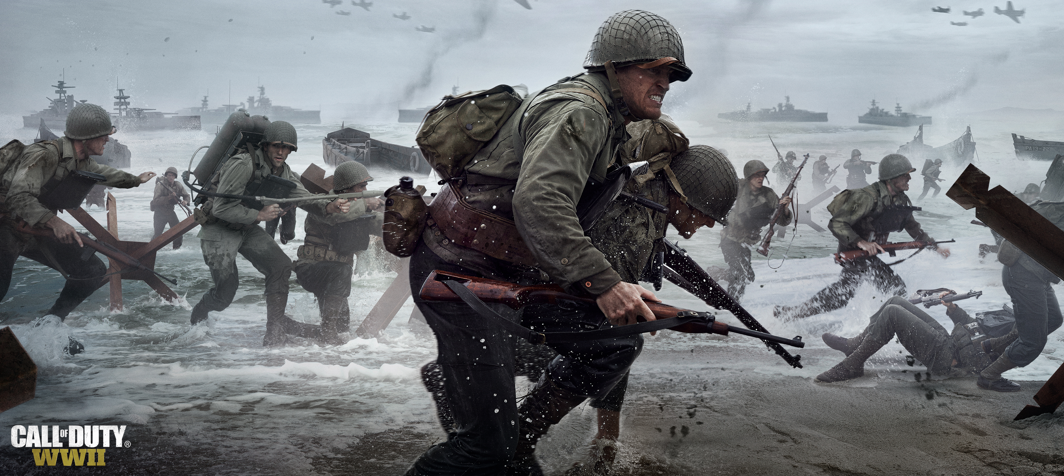 Four New Call Of Duty Wwii Trailers Introduce The Squad Pc Gamer