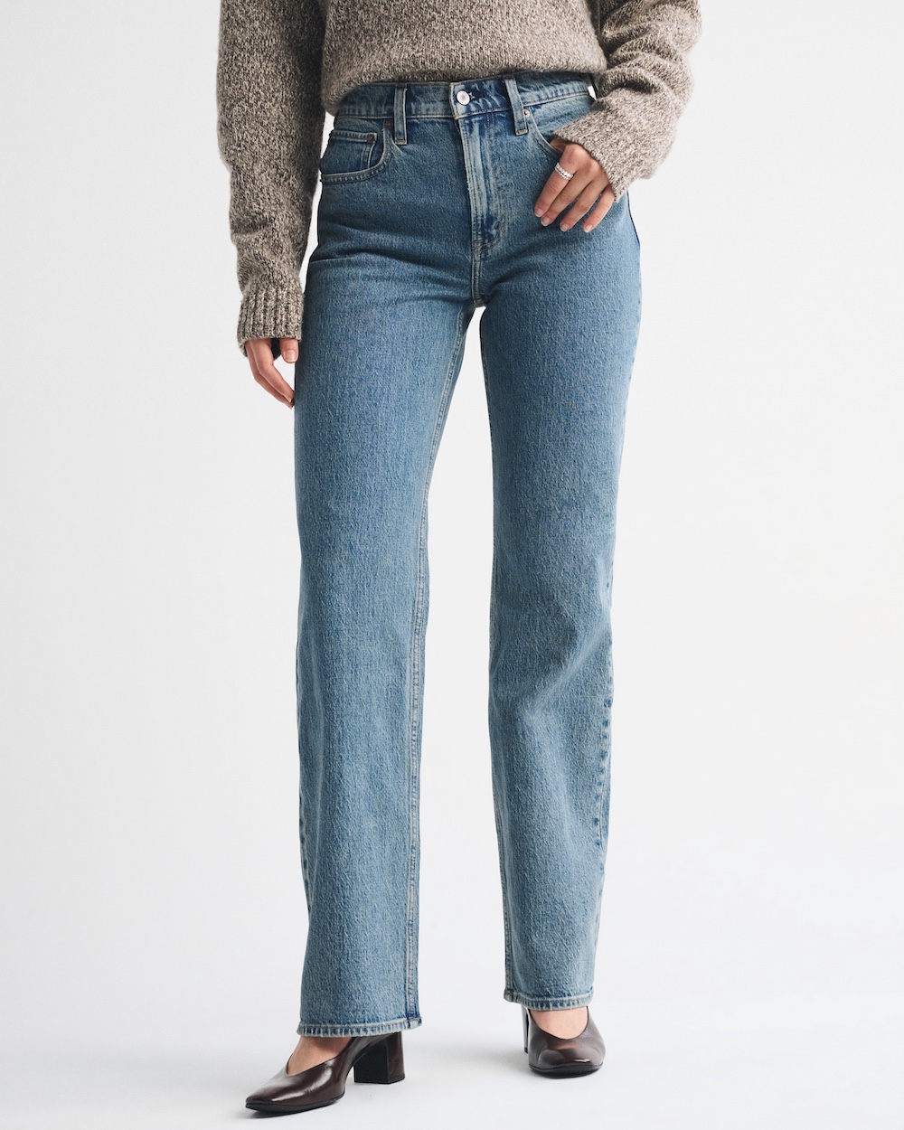 Abercrombie, High Rise 90s Relaxed Jean