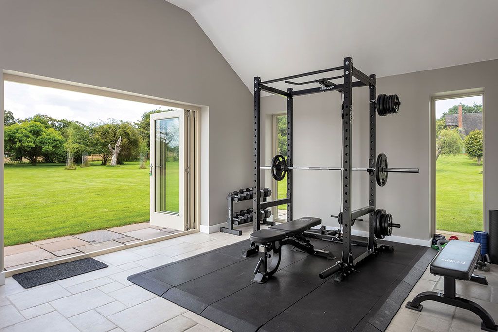 Gym at Tarn, Longbank, Bewdley, Worcestershire.