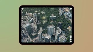 Google Earth app on iPad