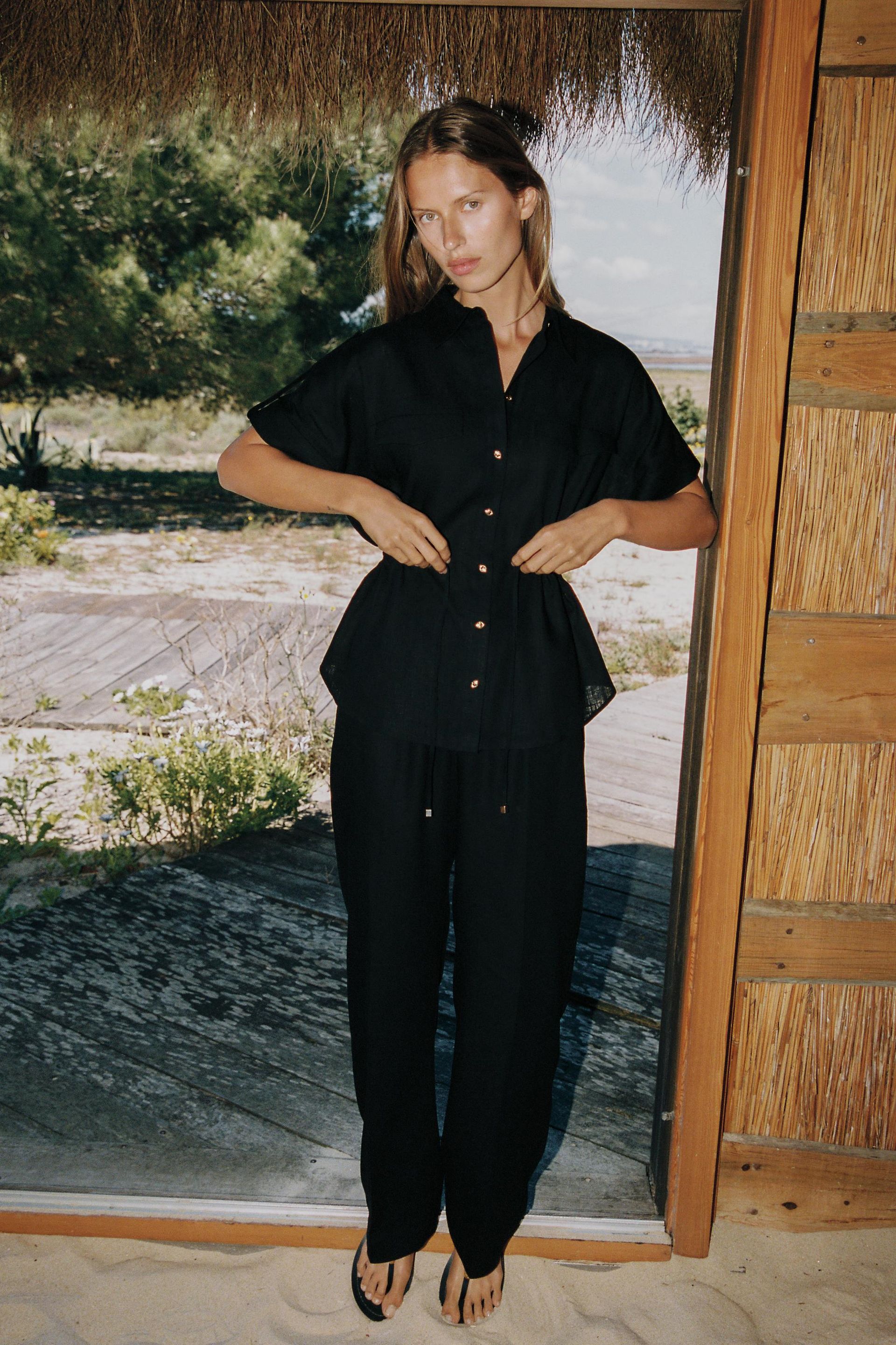 Linen Safari Shirt