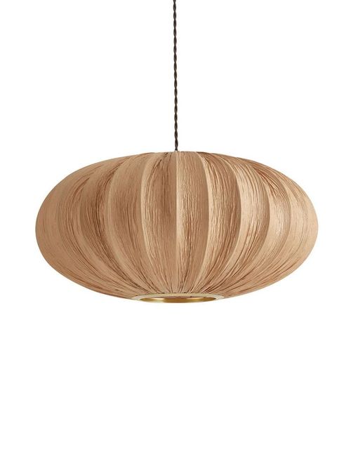 Akari Origami Easy-Fit Ceiling Light Shade in Natural