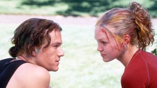 Heath Ledger and Julia Stiles in 10 Things I Hate About You