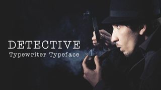 Example of detective, one of the best typewriter fonts