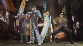 Yakuza: Dead Souls - Akiyama, Kiryu, Goda, Majima