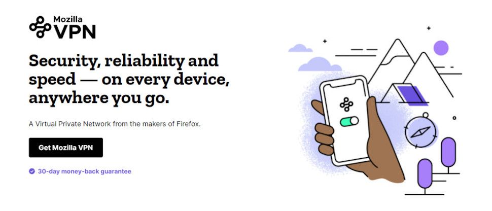 Mozilla VPN Website