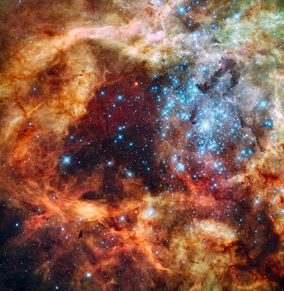 Cosmic Christmas Spotted in Space