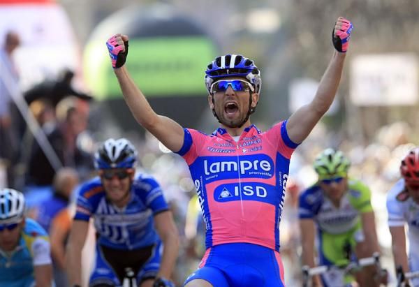 Diego Ulissi (Lampre - ISD) wins stage 3
