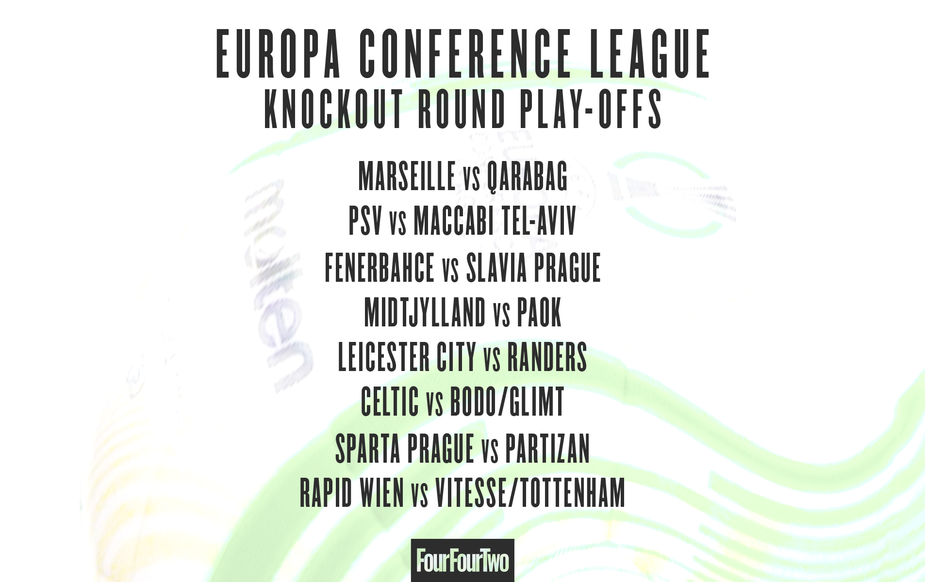 Europa conference league fixtures