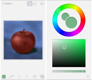 Free iPhone apps: Brushes Redux
