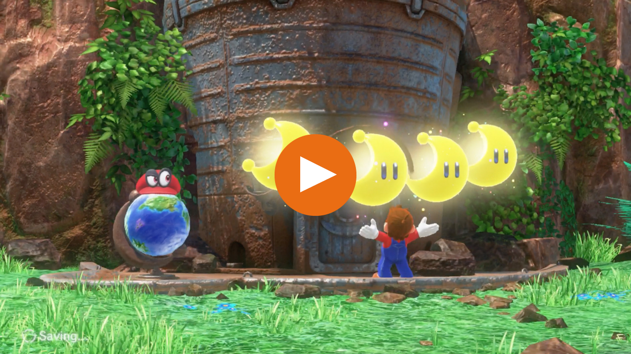 Power Moons from Super Mario Odyssey!