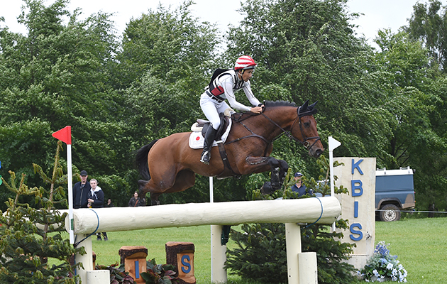 Yoshiaki Oiwa riding CALLE 44 during the cross country phase of the CCI*** at the Equitrek Bramham International Horse Trials, near Weatherby in Yorkshire in the UK between 8th-11th June 2017
