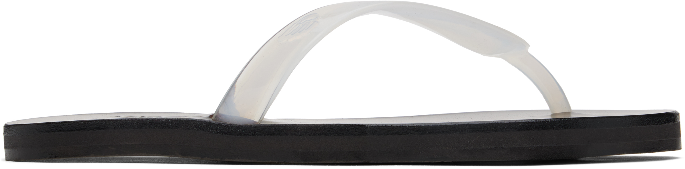 Transparent Saionara Jelly Flip-Flops