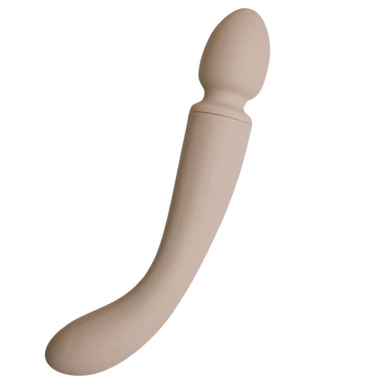 Cassia Dual-ended and Curved Wand Vibrator