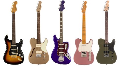 See the stunning new selection of FSR Squier guitars in action | MusicRadar