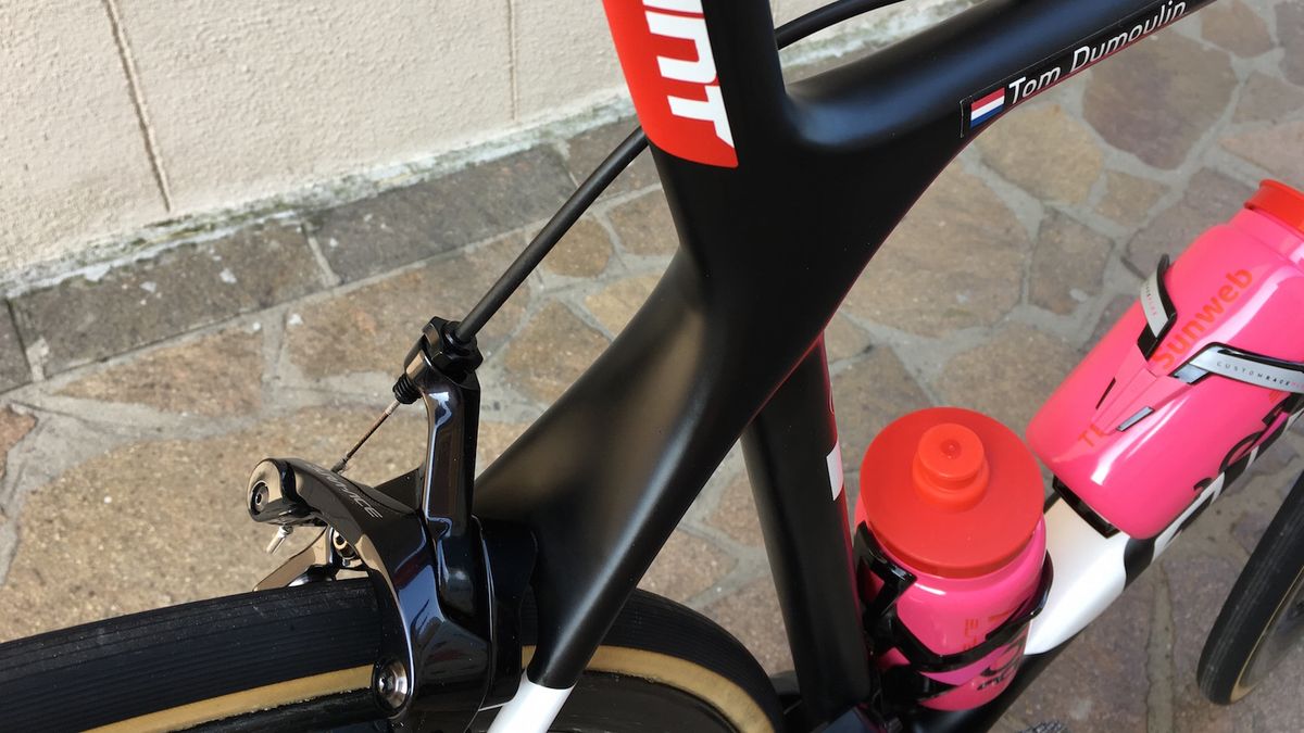 A closer look at the seat cluster