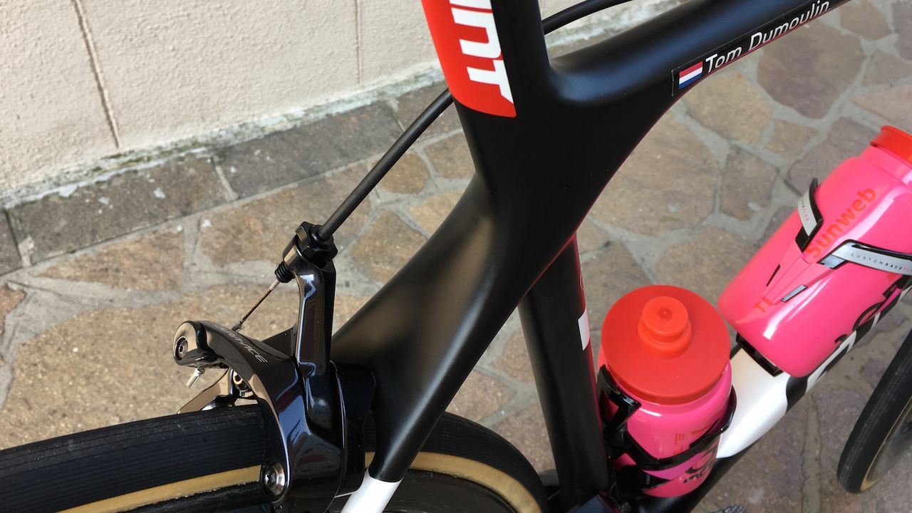 A closer look at the seat cluster
